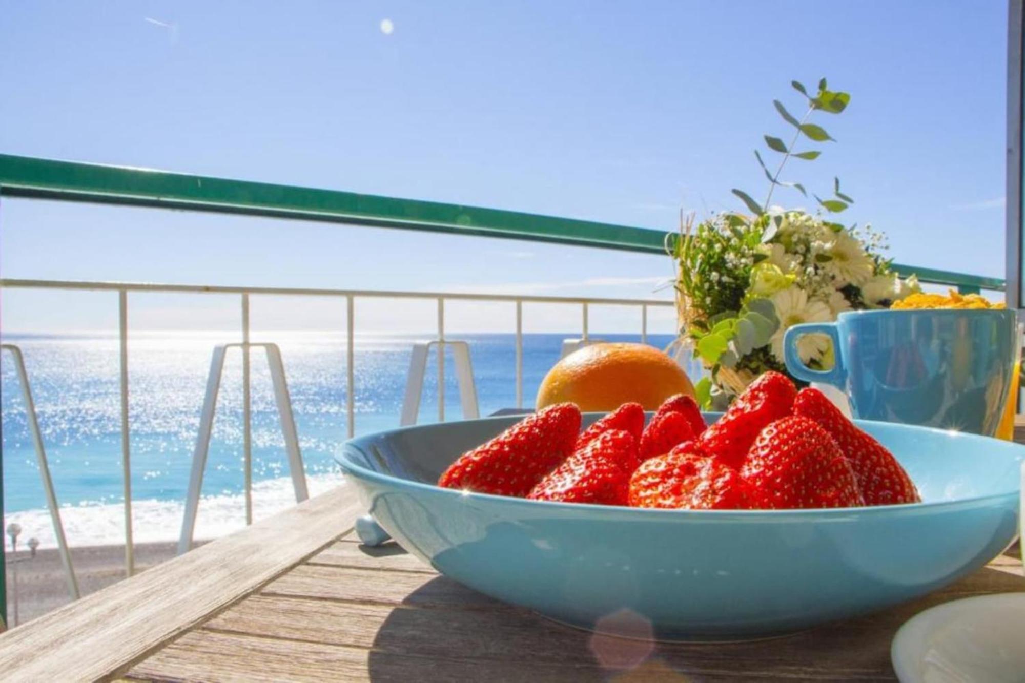 דירות ניס Prom 131 - Promenade - Sea View - Terrace מראה חיצוני תמונה