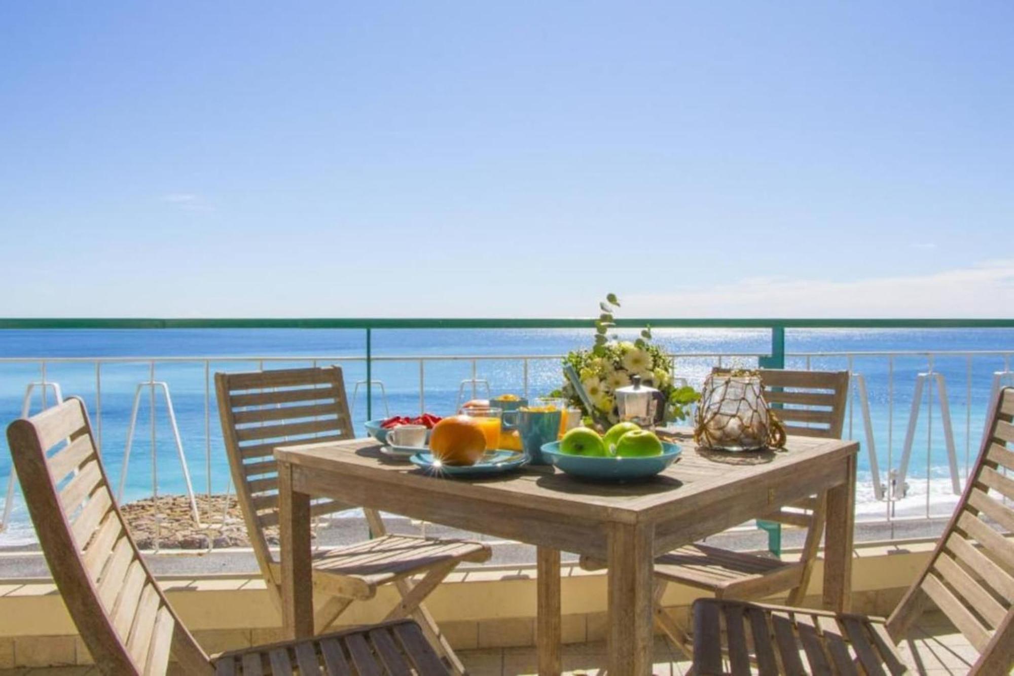דירות ניס Prom 131 - Promenade - Sea View - Terrace מראה חיצוני תמונה